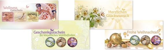 Wellness-Geschenkgutscheine bestellen